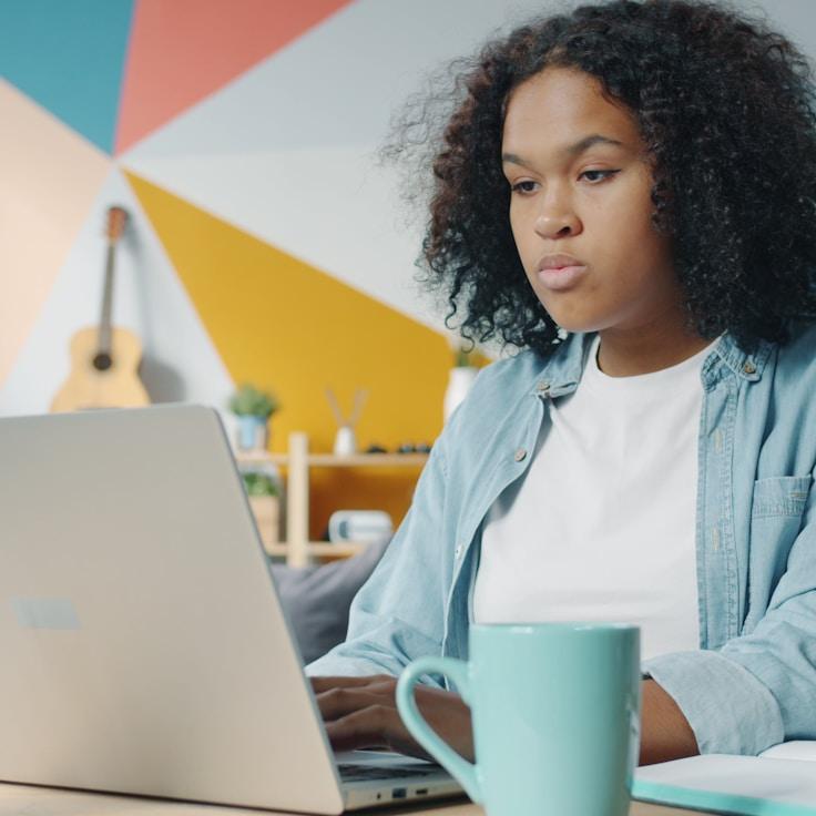 Mobile app project planning workspace with devices and development tools